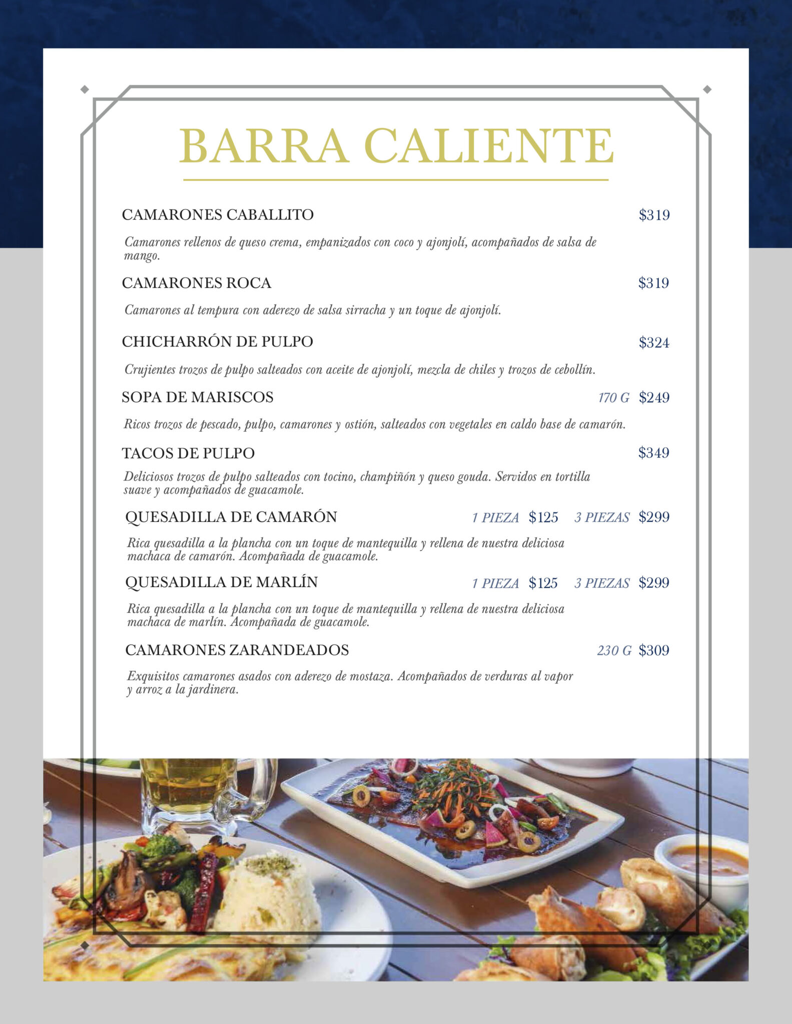Menú página 6.2